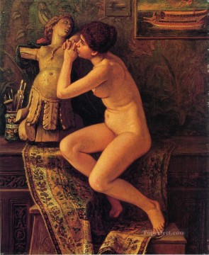  modelo - La modelo veneciana desnuda Elihu Vedder